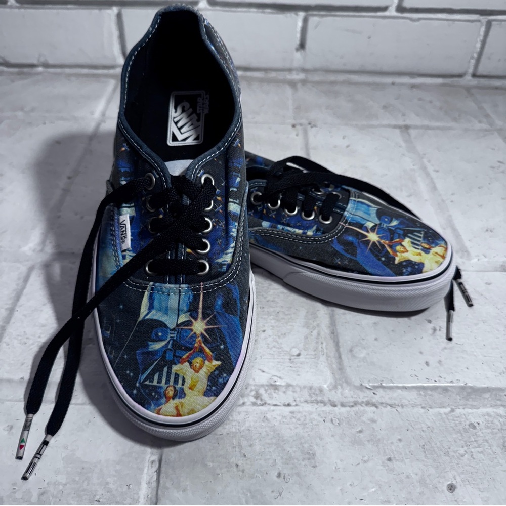 VANS Star Wars x Authentic A New Hope Movie Poster Men’s 8 | RARE